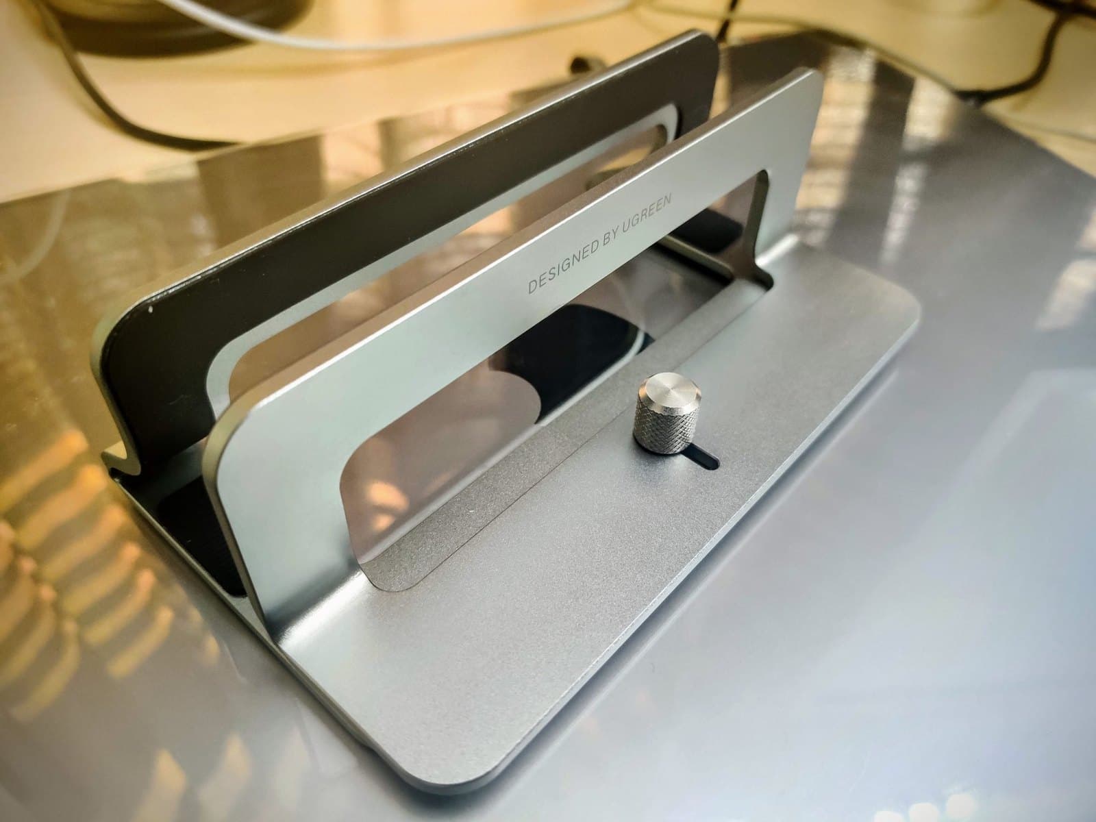 Oak Laptop Stand